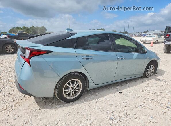 JTDL9RFU0L3019393 2020 TOYOTA PRIUS Blue Задня права чверть