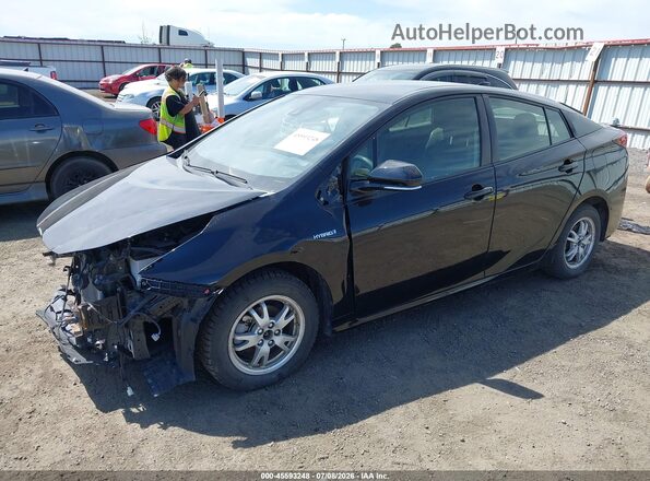 JTDL9RFU0L3020544 2020 TOYOTA PRIUS Black Передня ліва чверть