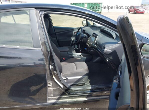 JTDL9RFU0L3020544 2020 TOYOTA PRIUS Black Вид салону спереду
