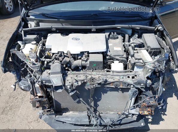 JTDL9RFU0L3020544 2020 TOYOTA PRIUS Black Вид ззаду