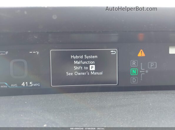 JTDL9RFU0L3020544 2020 TOYOTA PRIUS Black 