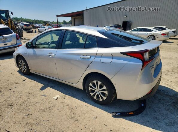 JTDL9RFU1K3000866 2019 TOYOTA PRIUS Silver Trasero izquierdo