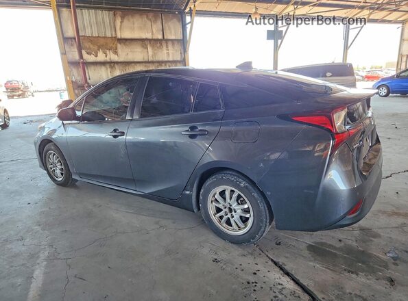 JTDL9RFU1K3002147 2019 TOYOTA PRIUS Gray Trasero izquierdo