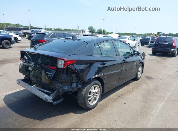 JTDL9RFU1K3005100 2019 TOYOTA PRIUS Черный Задняя правая четверть