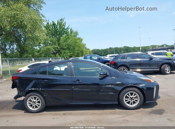 JTDL9RFU1K3005100 2019 TOYOTA PRIUS Черный Вид задней части салона