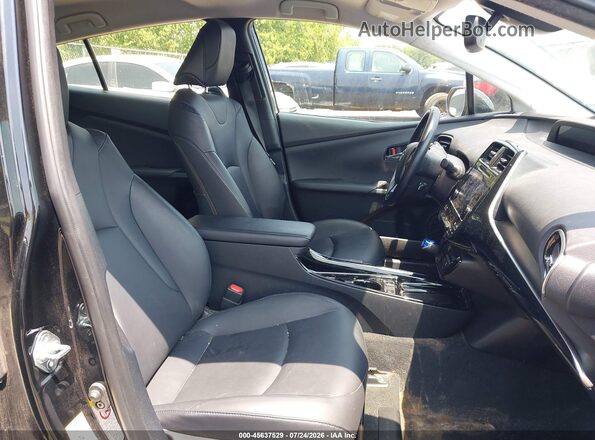 JTDL9RFU1K3005100 2019 TOYOTA PRIUS Black Vista interior delantera