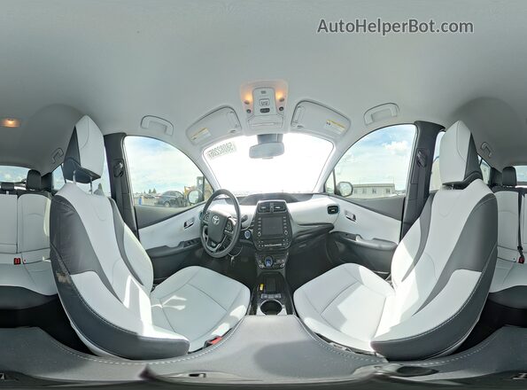 JTDL9RFU1L3014946 2020 TOYOTA PRIUS Серый Панорамный вид салона 360°