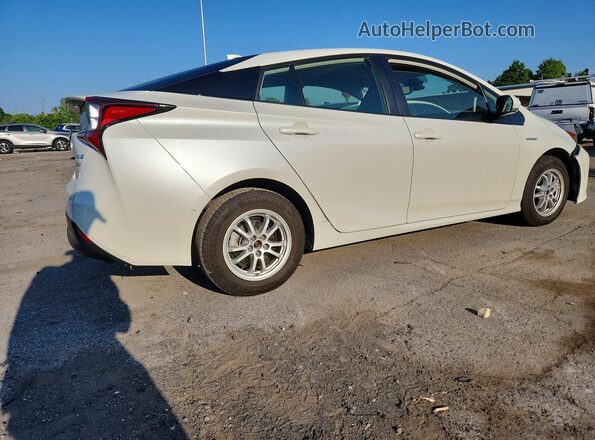JTDL9RFU1L3015076 2020 TOYOTA PRIUS White Задня права чверть
