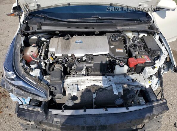 JTDL9RFU1L3021587 2020 TOYOTA PRIUS White Rear interior view