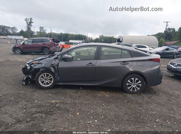 JTDL9RFU1L3022142 2020 TOYOTA PRIUS Gray Widok wnętrza 360 stopni