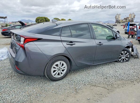 JTDL9RFU2L3015992 2020 TOYOTA PRIUS Gray Հետևի աջ