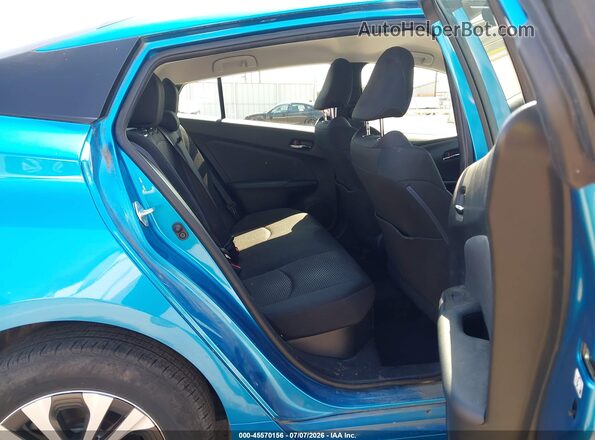 JTDL9RFU3K3013070 2019 TOYOTA PRIUS Blue VIN կոդի պիտակի տեսք