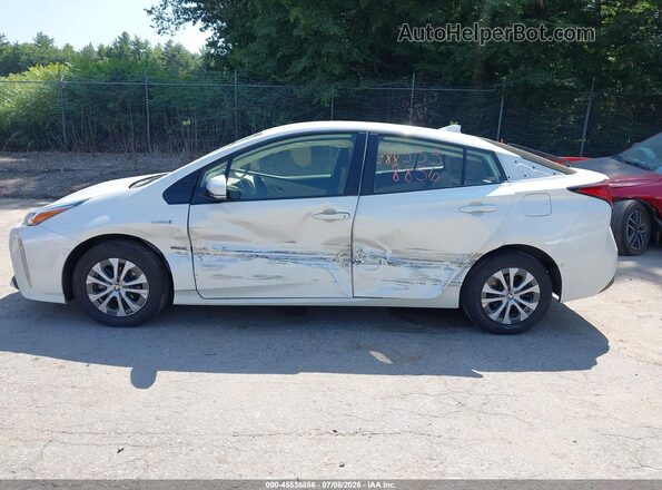 JTDL9RFU4K3006418 2019 TOYOTA PRIUS White Widok wnętrza 360 stopni