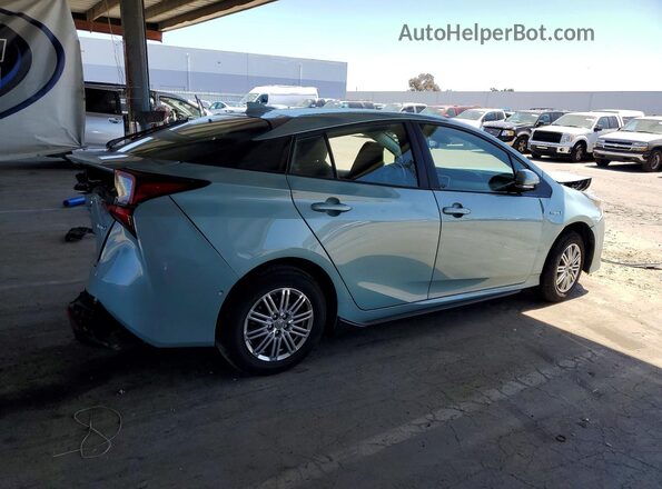 JTDL9RFU5K3005083 2019 TOYOTA PRIUS Silver Tył prawy