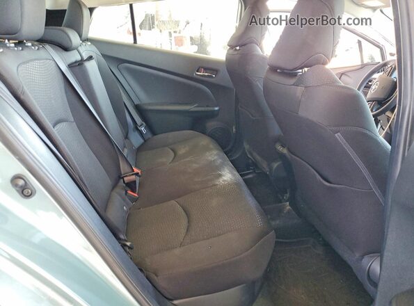JTDL9RFU5K3005083 2019 TOYOTA PRIUS Silver Widok tylnych siedzeń