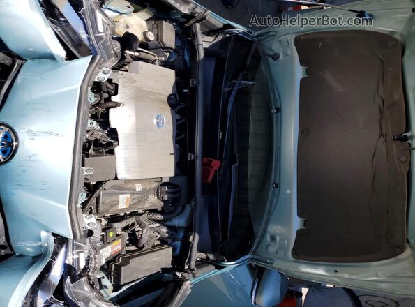 JTDL9RFU5K3005083 2019 TOYOTA PRIUS Silver Widok wnętrza z tyłu