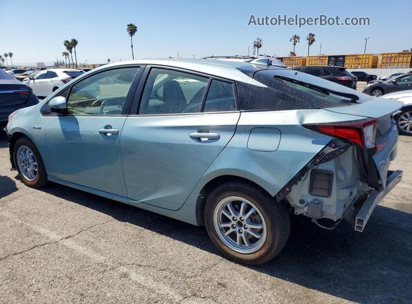 JTDL9RFU5L3019387 2020 TOYOTA PRIUS Бирюзовый Задняя левая четверть