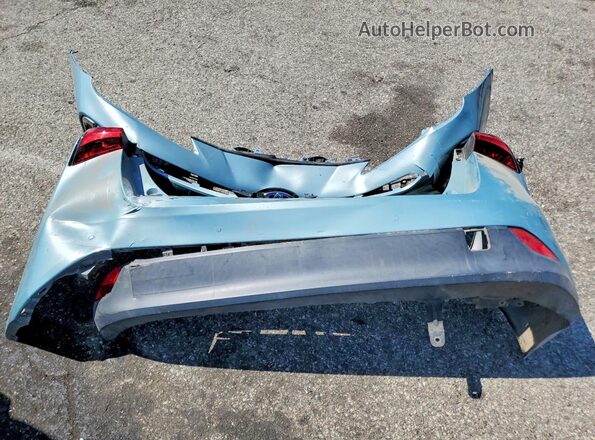 JTDL9RFU5L3019387 2020 TOYOTA PRIUS Бирюзовый Вид подкапотного пространства
