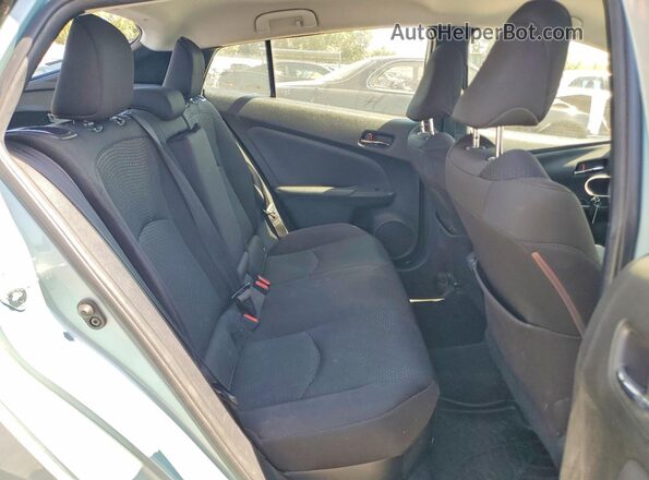 JTDL9RFU5L3019387 2020 TOYOTA PRIUS Бирюзовый Вид задних сидений