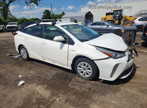 JTDL9RFU7K3004341 2019 TOYOTA PRIUS White Առջևի աջ