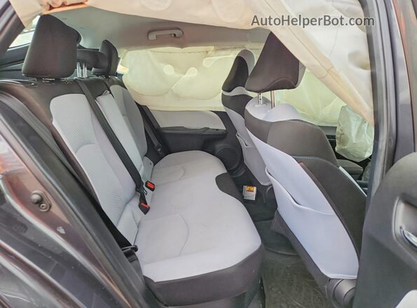 JTDL9RFU7K3007787 2019 TOYOTA PRIUS Gray Հետևի նստատեղերի տեսք