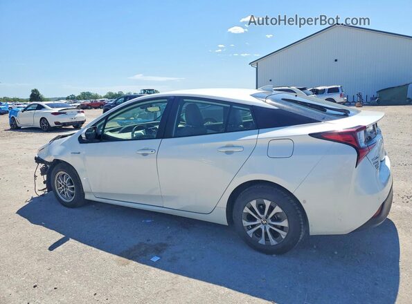 JTDL9RFU7K3008308 2019 TOYOTA PRIUS White Tył lewy