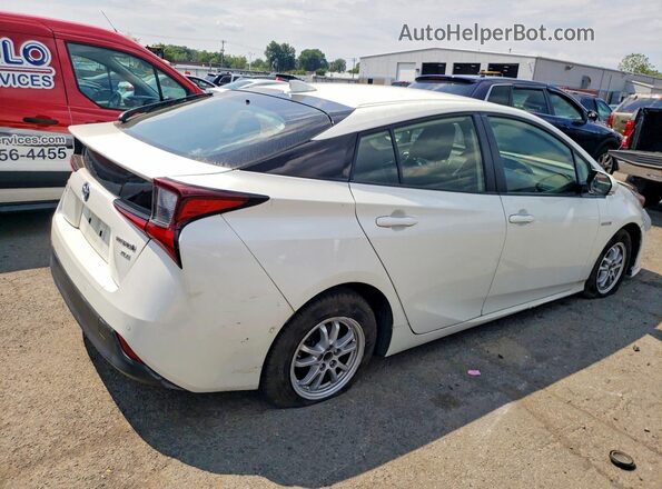 JTDL9RFU7K3009829 2019 TOYOTA PRIUS White Trasero derecho