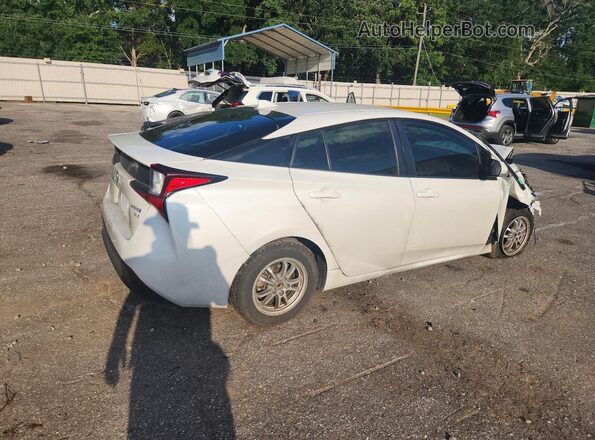 JTDL9RFU8K3001108 2019 TOYOTA PRIUS White Trasero derecho