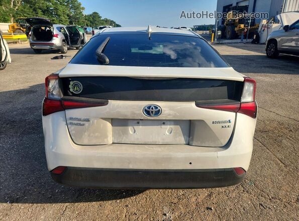 JTDL9RFU8K3001108 2019 TOYOTA PRIUS White Vista trasera