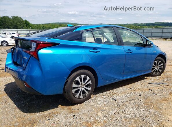 JTDL9RFU8K3007247 2019 TOYOTA PRIUS Blue Tył prawy