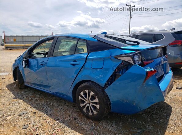 JTDL9RFU8K3007247 2019 TOYOTA PRIUS Blue Tył lewy