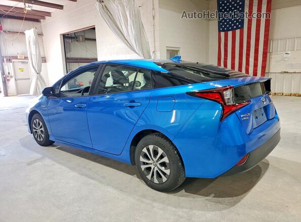 JTDL9RFU8K3010813 2019 TOYOTA PRIUS Blue Հետևի ձախ