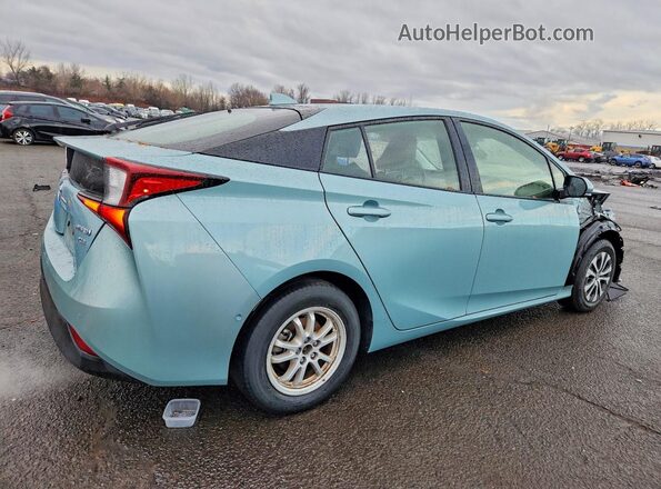 JTDL9RFU8L3017102 2020 TOYOTA PRIUS Turquoise Rear right