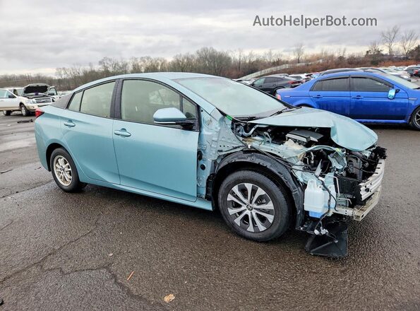 JTDL9RFU8L3017102 2020 TOYOTA PRIUS Turquoise Front right