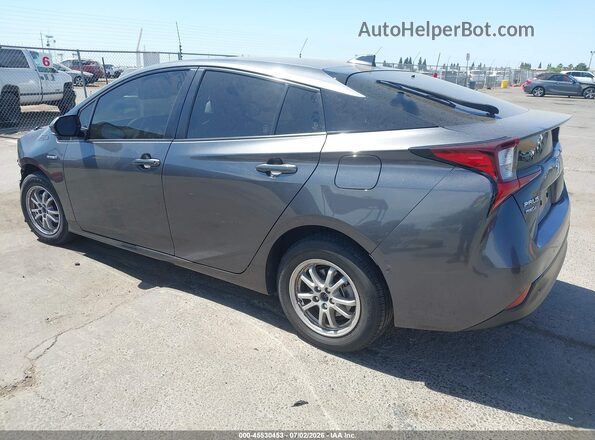 JTDL9RFU8L3018802 2020 TOYOTA PRIUS Gray უკანა მარცხენა