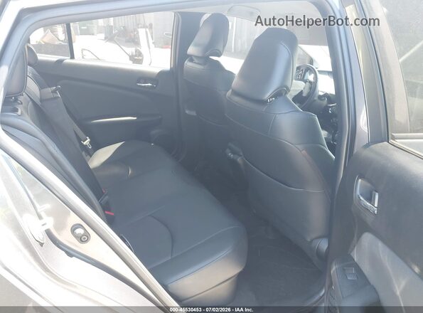 JTDL9RFU8L3018802 2020 TOYOTA PRIUS Gray VIN კოდის სტიკერის ხედი