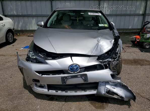 JTDL9RFU9K3011064 2019 TOYOTA PRIUS White წინა ხედი