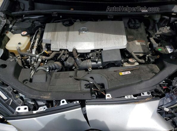 JTDL9RFU9K3011064 2019 TOYOTA PRIUS White უკანა სალონის ხედი