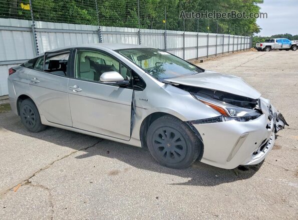 JTDL9RFU9K3011064 2019 TOYOTA PRIUS White წინა მარჯვენა