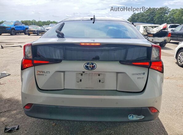 JTDL9RFU9K3011064 2019 TOYOTA PRIUS White უკანა ხედი