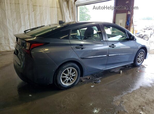 JTDL9RFU9L3018789 2020 TOYOTA PRIUS Gray Trasero derecho