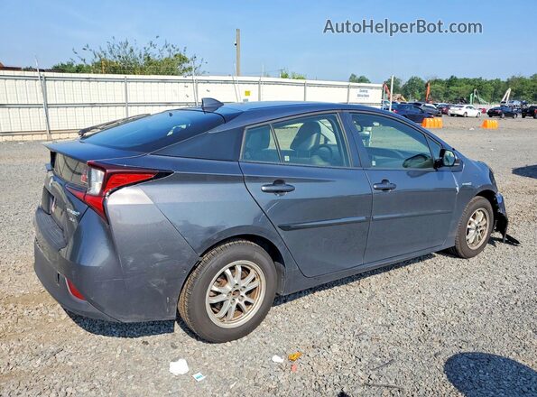 JTDL9RFU9L3021028 2020 TOYOTA PRIUS Gray Rear right