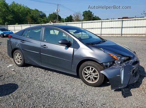 JTDL9RFU9L3021028 2020 TOYOTA PRIUS Gray Front right