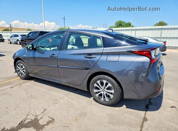 JTDL9RFU9L3021255 2020 TOYOTA PRIUS Gray უკანა მარცხენა