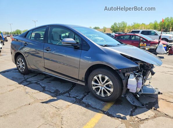 JTDL9RFU9L3021255 2020 TOYOTA PRIUS Gray წინა მარჯვენა
