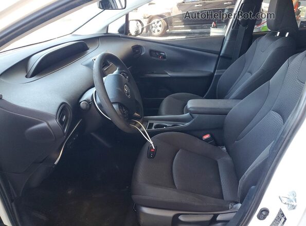 JTDL9RFU9L3022454 2020 TOYOTA PRIUS White Սալոնի դիմացի տեսք