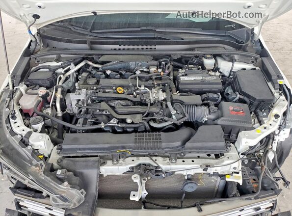 JTDM4MCE0MJ077553 2021 TOYOTA COROLLA White Rear interior view