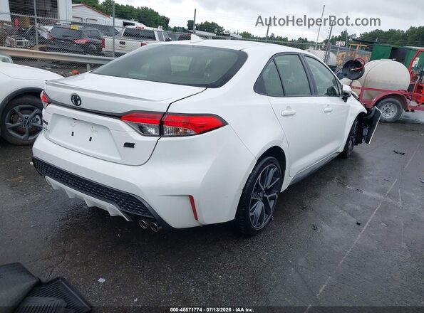 JTDM4MCE8MJ065179 2021 TOYOTA COROLLA White Հետևի աջ