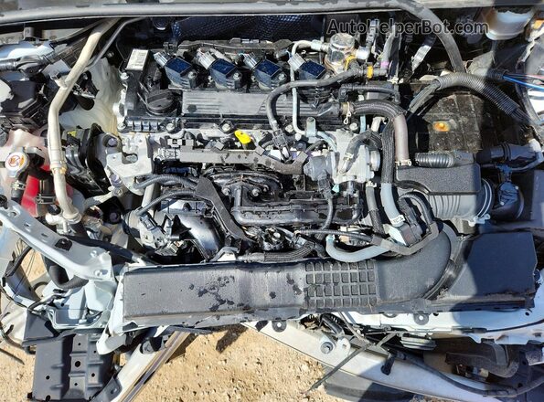 JTDP4MCE0N3508976 2022 TOYOTA COROLLA White Widok wnętrza z tyłu