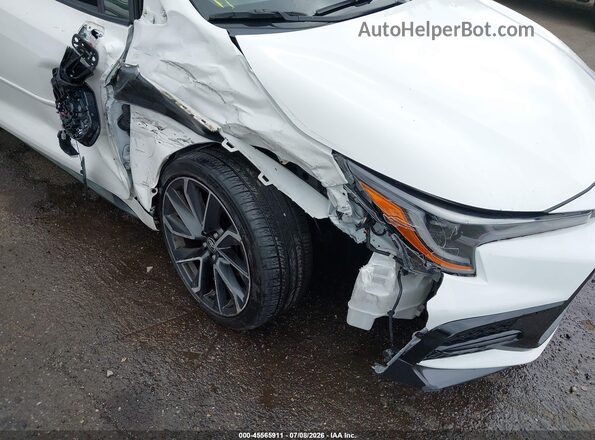 JTDP4MCE1MJ065957 2021 TOYOTA COROLLA White Vista frontal